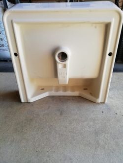 Lavabo mural carré, Matrix par Vitra