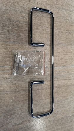 Porte-serviettes mural rectangulaire 40 cm