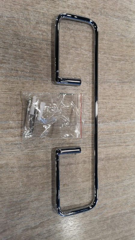 Porte-serviettes mural rectangulaire 40 cm