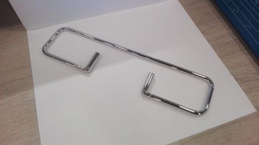 Porte-serviettes mural rectangulaire 40 cm