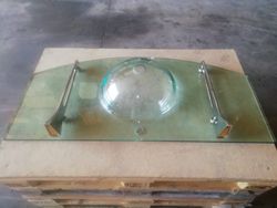 Vasque à poser avec vasque murale en verre, Nito by Vitra