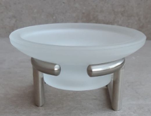 Porte-savon mural ovale