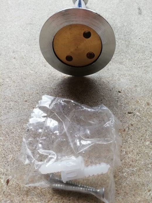 Étagère de salle de bain en verre 60cm, Timeo par Vitra