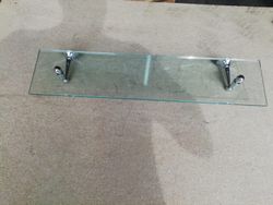 Étagère de salle de bain en verre 60cm, Timeo par Vitra