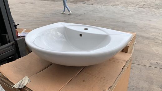 Lavabo semicircular a pared, Itaca de Noken NOKN301011431