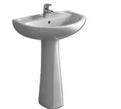 Lavabo suspendu 55cm, Normus par Vitra