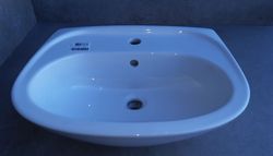 Lavabo suspendu 55cm, Normus par Vitra