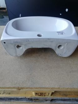 Lavabo suspendu 55cm, Normus par Vitra