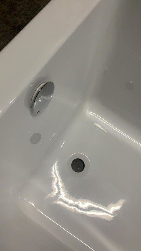 Bañera acrílica rectangular, 160x75 de Porcelanosa OBS527