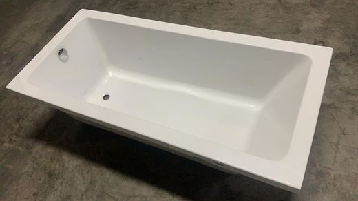 Bañera acrílica rectangular, 160x75 de Porcelanosa OBS527