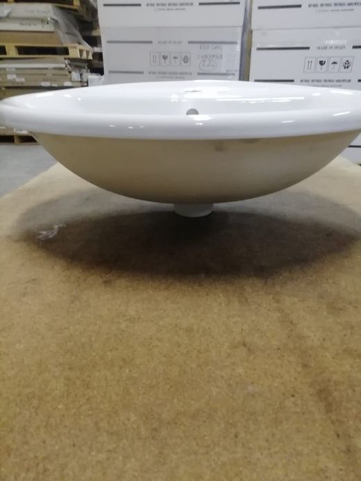 Vasque ovale à encastrer, Selnova par Pozzi Ginori