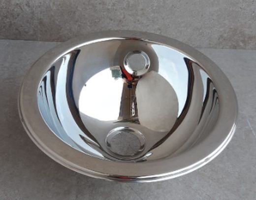 Lavabo à encastrer en acier 30Ø, Miró par Vitra