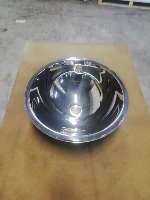 Vasque à encastrer en acier 48Ø, Miro by Rapsel