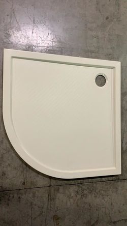 Plato de ducha angular 90x90 Blanco, de Reser OBS447