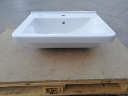 Lavabo suspendu 65cm, S50 par Vitra