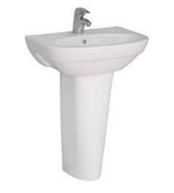 Lavabo suspendu 55cm, Ser Form500 par Vitra