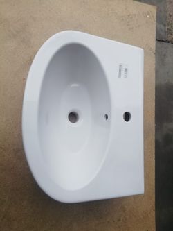 Lavabo suspendu 55cm, Ser Form500 par Vitra