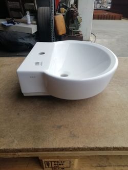 Lavabo mural / sur pied 55cm, Sunrise by Vitra