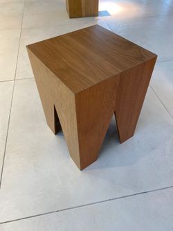 Taburete talla L, fabricado en DM, altura 40cm BRE292940