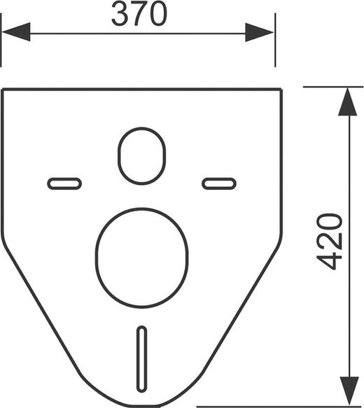 Teceprofile set insonorización para inodoro o bidet suspendido TECE9200010