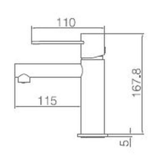 Mitigeur lavabo Tuna noir