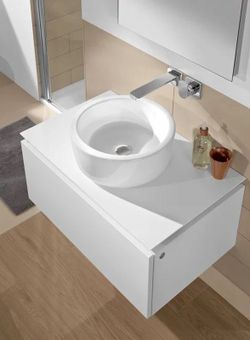 Lavabo à poser 40Ø avec trop-plein, Architectura par Villeroy & Boch