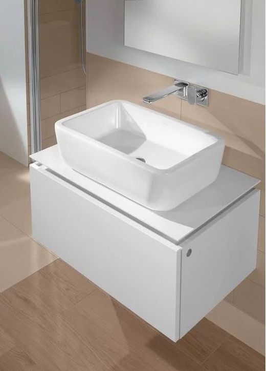 Vasque à poser 60x40 avec trop-plein, Architectura by Villeroy & Boch