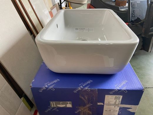 Vasque à poser 60x40 avec trop-plein, Architectura by Villeroy & Boch