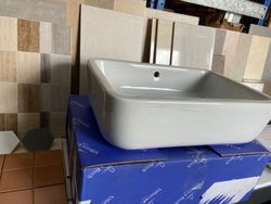 Vasque à poser 60x40 avec trop-plein, Architectura by Villeroy & Boch