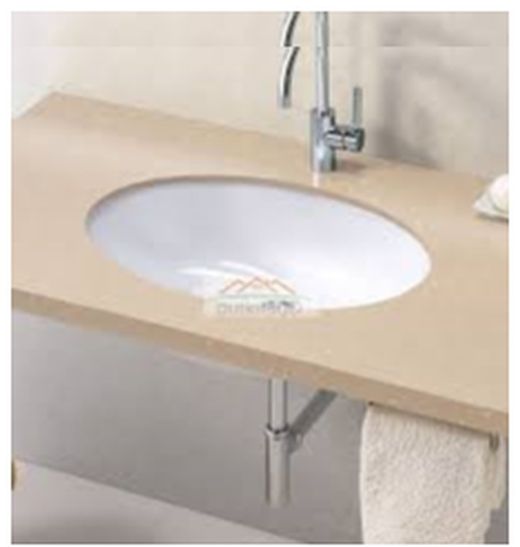 Lavabo à encastrer avec trop-plein Evana par Villeroy & Boch