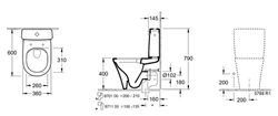 Combi-Pack Inodoro Villeroy O.Tulip VILL4625H201