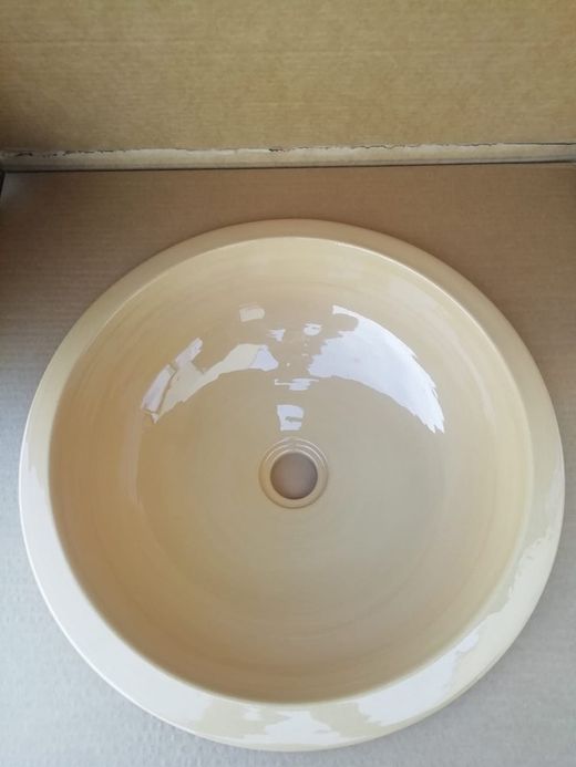 Bassin de boue semi-encastré 41cm, Natural Brillo, Aq11 par Vitra