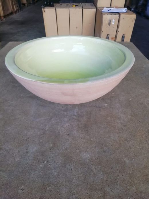 Lavabo semi-encastré 38cm en boue, Mimosa, Aq11 par Vitra