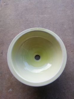 Lavabo semi-encastré 38cm en boue, Mimosa, Aq11 par Vitra