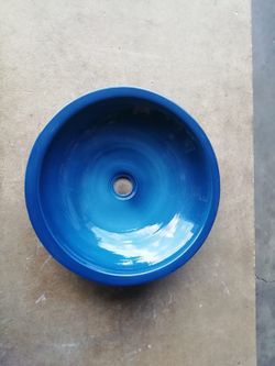 Lavabo semi-encastré en boue, Indigo, Aq11 par Vitra