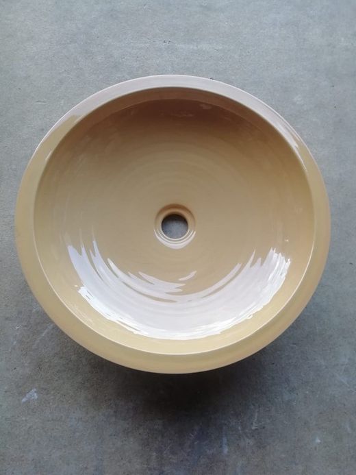 Lavabo de fango semi encastre, Mostaza, Aq11 de Vitra VITAQ24R3001A