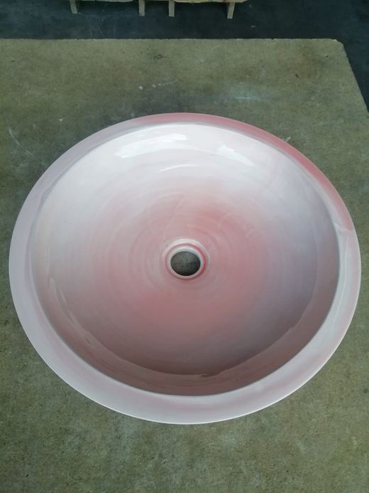 Lavabo semi-encastré en boue, Salmonato, Aq11 par Vitra