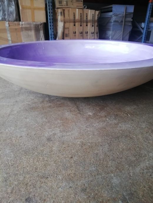 Lavabo semi-encastré de boue, violet, Aq11 par Vitra