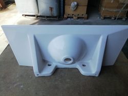 Lavabo rectangular de 80cm, Cala de Vitra ARTAQ4