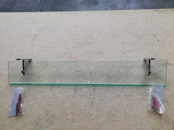 Étagère de salle de bain avec verre transparent, Vitra