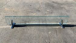 Étagère de salle de bain avec verre transparent, Vitra