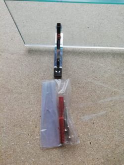 Étagère de salle de bain avec verre transparent, Vitra