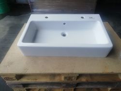 Lavabo Mural Nouvella, 80x50 par Vitra