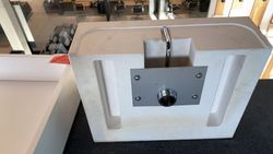 Lavabo à poser en pierre portugaise, Barcelona par Vitra