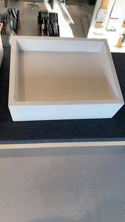 Lavabo à poser en pierre portugaise, Barcelona par Vitra