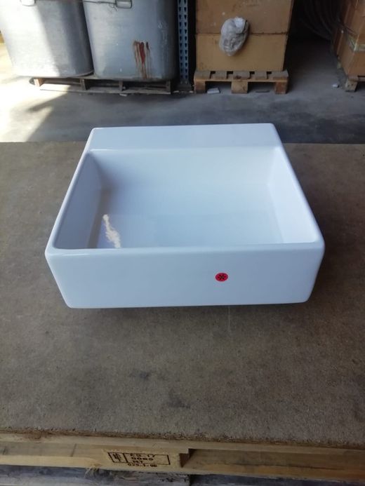 Lavabo suspendu, blanc, Rapsel par Vitra