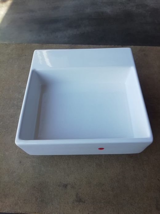 Lavabo suspendu, blanc, Rapsel par Vitra