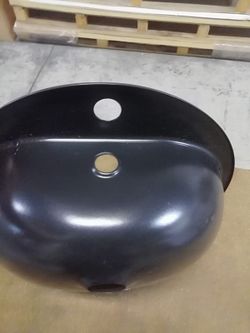 Lavabo à encastrer noir, Rapsel par Vitra