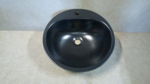 Lavatório preto embutido, Rapsel by Vitra