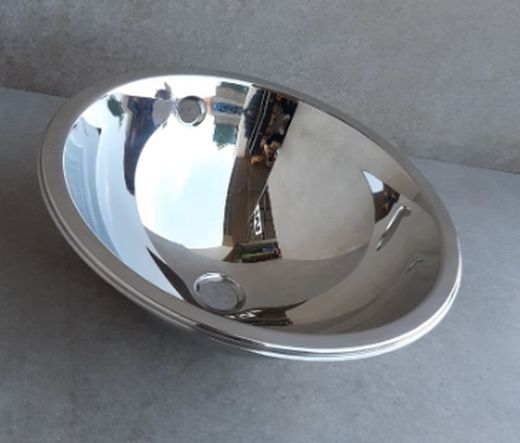 Lavatório embutido de aço 47Ø, Miro by Rapsel